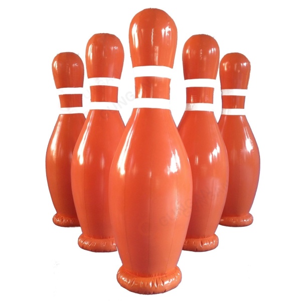Készlet 2 m-es felfújható tekékből a Human Bowlinghoz - 6 db