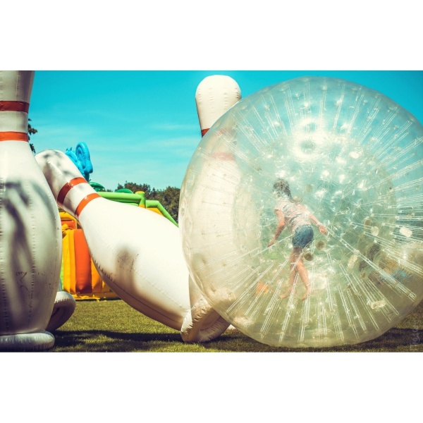 Készlet 2 m-es felfújható tekékből a Human Bowlinghoz - 6 db
