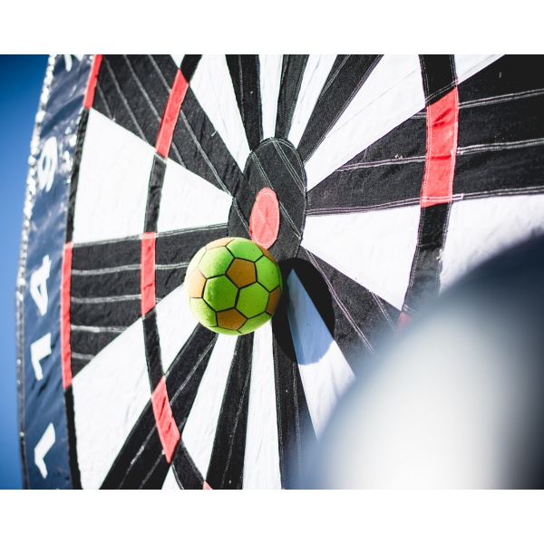 Felfújható Football Darts céltábla (kétoldalas)