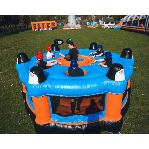 Felfújható attrakció Whack a mole - XXL vakondvadászat