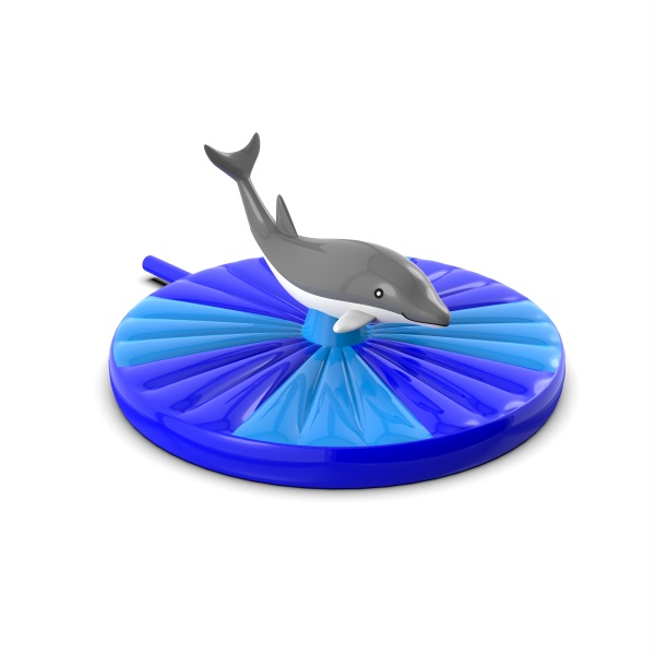 Felfújható delfin - rodeó delfin