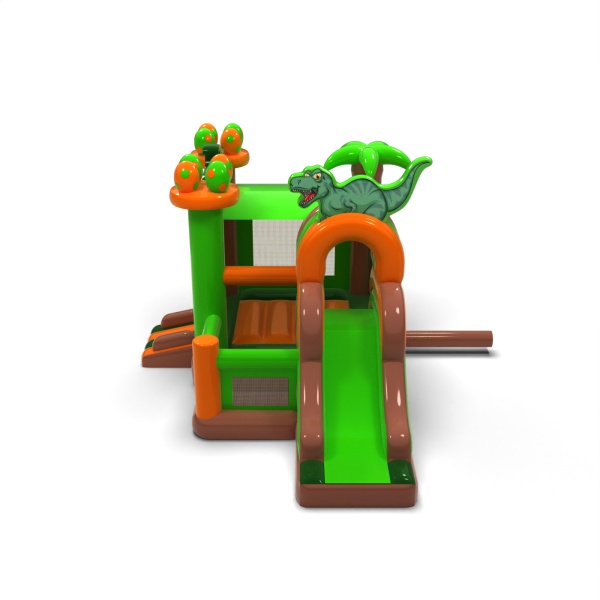 Felfújható ugrálóvár combo dinoszaurusz motívummal
