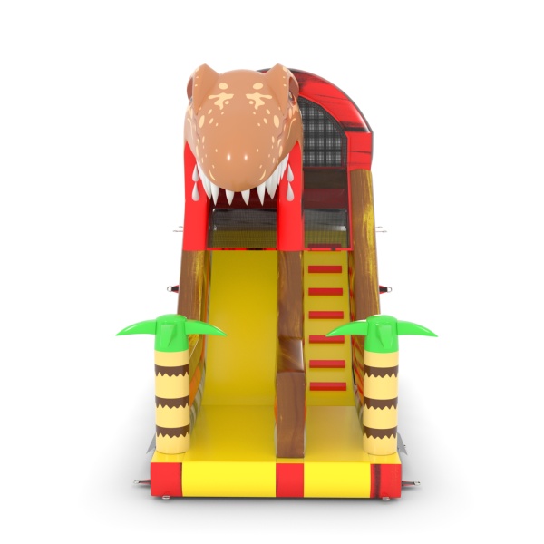 Dinoszaurusz témájú felfújható csúszda