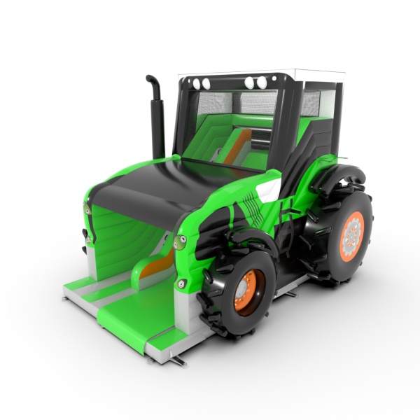 Felfújható csúszda Traktor