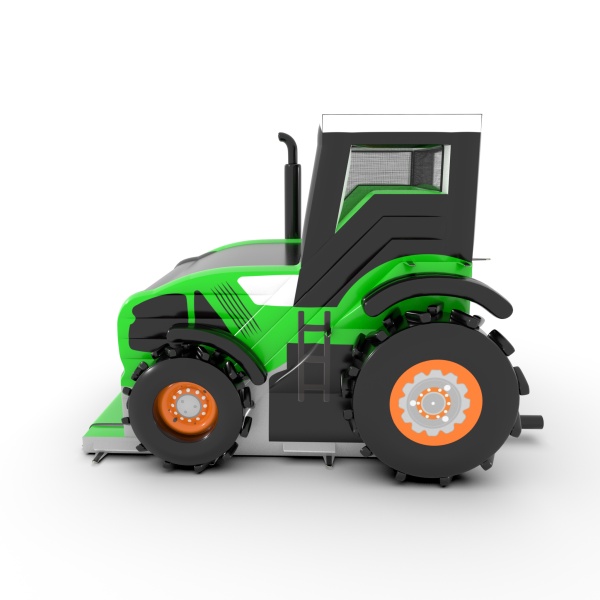 Felfújható csúszda Traktor