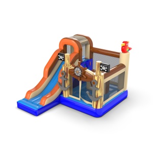 Kis ugrálóvár csúszdával...