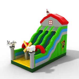 Dupla nyitott csúszda farm...