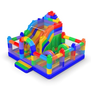 6x6 felfújható játszótér...