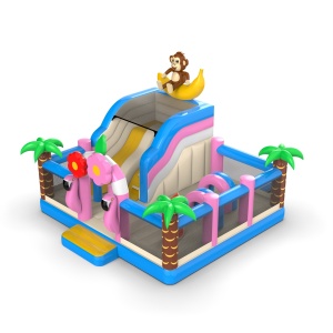 6x6 felfújható játszótér hawaii témában