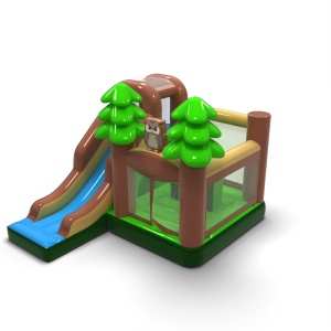 Erdei ugrálóvár kombináció