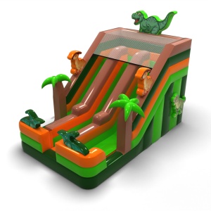 Dupla csúszda dinoszaurusz...