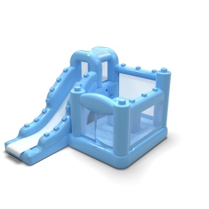 Kis ugrálóvár csúszdával...