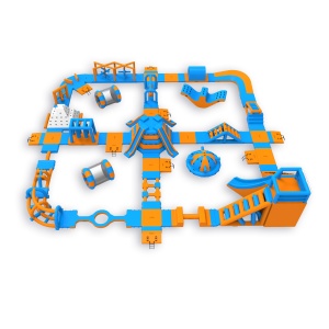 Felfújható vízi park Pi (31...