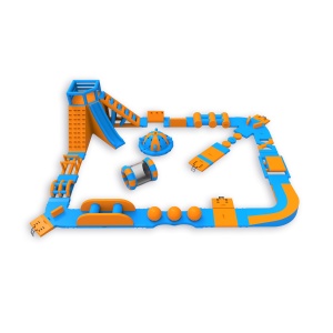 Psi felfújható vízi park...